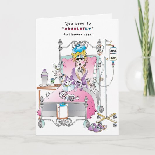 GET WELL CARD KAART (Voorkant)