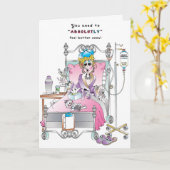 GET WELL CARD KAART (Gele Bloem)