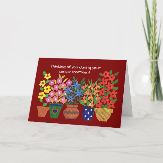  Get Well Card voor een kankerpatiënt Kaart (Voorkant)