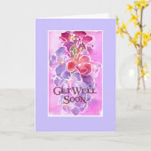 Get Well Card - Wallbloemen Kaart (Gele Bloem)