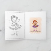 Get well Card with Fairy and Bear Feestdagen Kaart (Binnen)