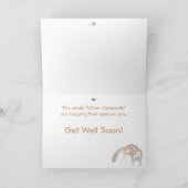 Get Well: de hele Kitten-caboodle: Feestdagen Kaart (Binnen)