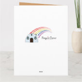 Get Well from Basketball Team Large Card Kaart (Achterkant)