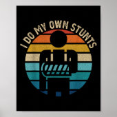 Get Well Funny Injury Hand Wrist, I Do My Own Stun Poster (Voorkant)
