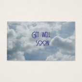 Get Well Gift Card Visitekaartje (Voorkant)