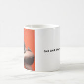 Get Well, I Care About You, Kitten Coffee Mug Koffiemok (Center)