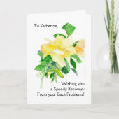  Get Well Kaart - Dromende torens (Voorkant)