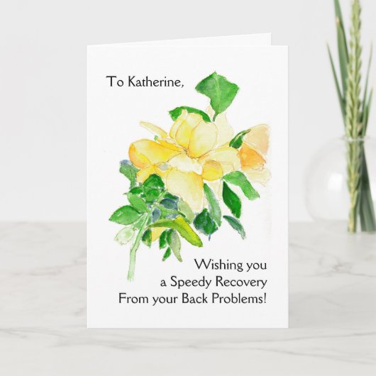 Get Well Kaart - Dromende torens (Voorkant)