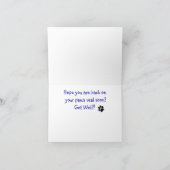 Get Well Kaart voor honden (Binnen)