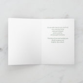 Get Well Sending Healing Thoughts Your Way Florals Kaart (Binnen)