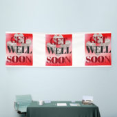 Get Well Soon 4x12 Vinyl Banner (Beurs)