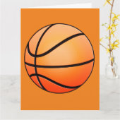 Get Well Soon Basketbal Team naar teamgenoot of co Kaart (Gele Bloem)