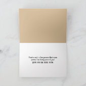 Get Well Soon Black Bear Sleeping Under a Quilt Kaart (Binnen)