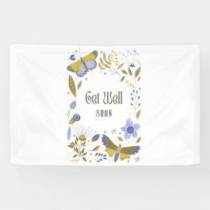 Get Well Soon Blues 2.5x4 Vinyl Spandoek