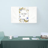 Get Well Soon Blues 2.5x4 Vinyl Spandoek (Beurs)