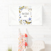 Get Well Soon Blues 3x5 Vinyl Banner wordt vertaal (Insitu)