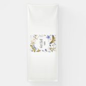 Get Well Soon Blues 4x10 Vinyl Spandoek (Verticaal)