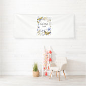Get Well Soon Blues 4x10 Vinyl Spandoek (Insitu)