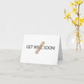 Get Well Soon briefkaart (Gele Bloem)