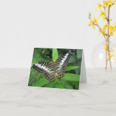 Get Well Soon Butterfly Kaart (Gele Bloem)