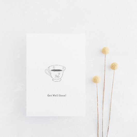 Get Well Soon Card Briefkaart