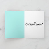 Get Well Soon Card Kaart (Binnen)