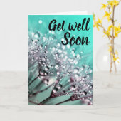 Get Well Soon Card Kaart (Gele Bloem)