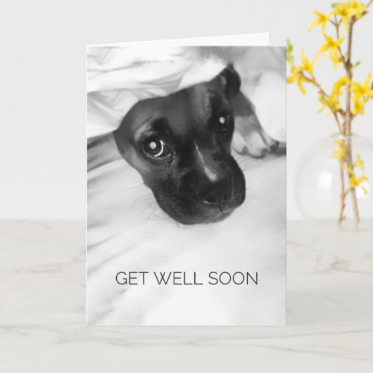 Get Well Soon Card Kaart (Gele Bloem)