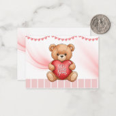 Get Well Soon Card Notitiekaartje (Voorkant / Achterkant in situ)