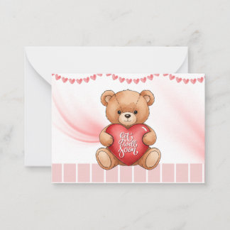 Get Well Soon Card Notitiekaartje