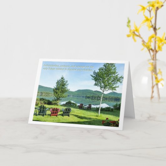 Get Well Soon - Determination Kaart (Gele Bloem)