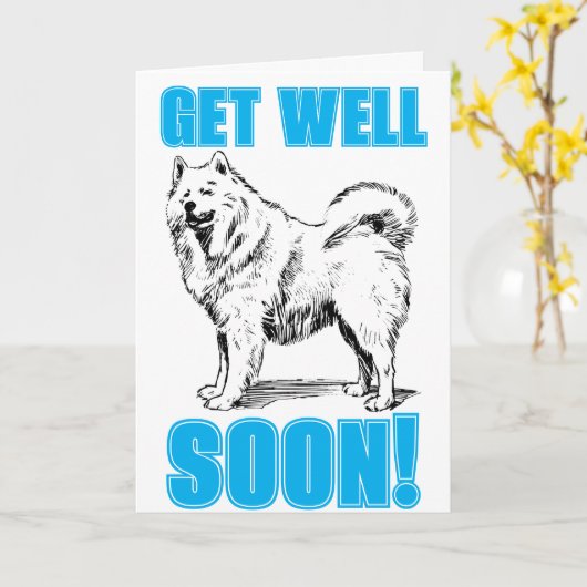 GET WELL SOON! KAART (Gele Bloem)