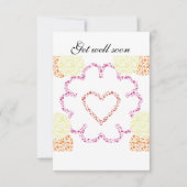 Get Well Soon Kaart (Voorkant)