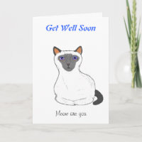 Get well soon kaart aanpassen Cat tekening