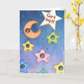 Get Well Soon Kaart beroemd gemaakt door Dark Heav (Gele Bloem)