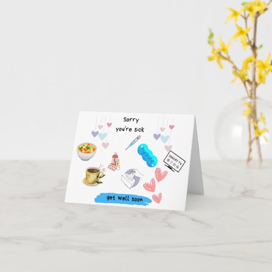 "Get Well Soon Kaart – Comfort, Healing & Prayers" (Gele Bloem)