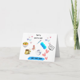 "Get Well Soon Kaart – Comfort, Healing & Prayers"