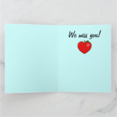 Get Well Soon naar de grote Kaart van de leerkrach (Binnen)