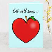 Get Well Soon naar de grote Kaart van de leerkrach (Gele Bloem)