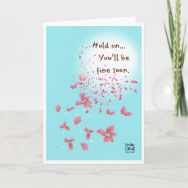 Get Well Soon - Petals in the Breeze Card Kaart