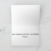 "Get Well Soon" Struik Wenskaart--Hilarisch Kaart (Binnen)