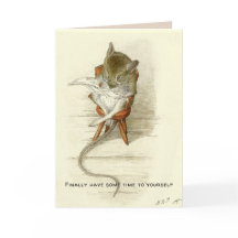 Get Well Soon voor grootvader muis