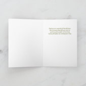 Get Well White Daisy Garden with Butterflies Kaart (Binnen)