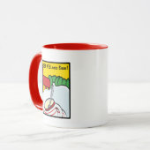 "Get WELLness Soon" Classic White Coffee Mok (Voorkant links)