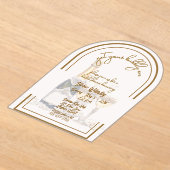 Get Your Bubbly On Wedding Shower Acryl Uitnodigingen (Laagn)