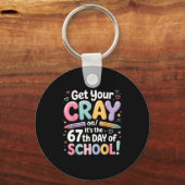 Get Your Cray On It's The 67 Th Day Of School 67 M Sleutelhanger (Voorkant)