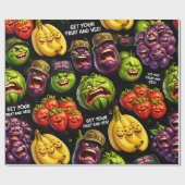 Get your fruit and veg premium wrapping paper make cadeaupapier (Vlak)