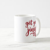 Get Your Jingle On Festive Christmas Mug Koffiemok (Voorkant rechts)