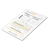 Get Your Mind RIGHT – 5-Minute Journal Notepad Notitieblok (Schuin)