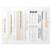 Get Your Mind RIGHT – 5-Minute Journal Notepad Notitieblok (Voorkant)